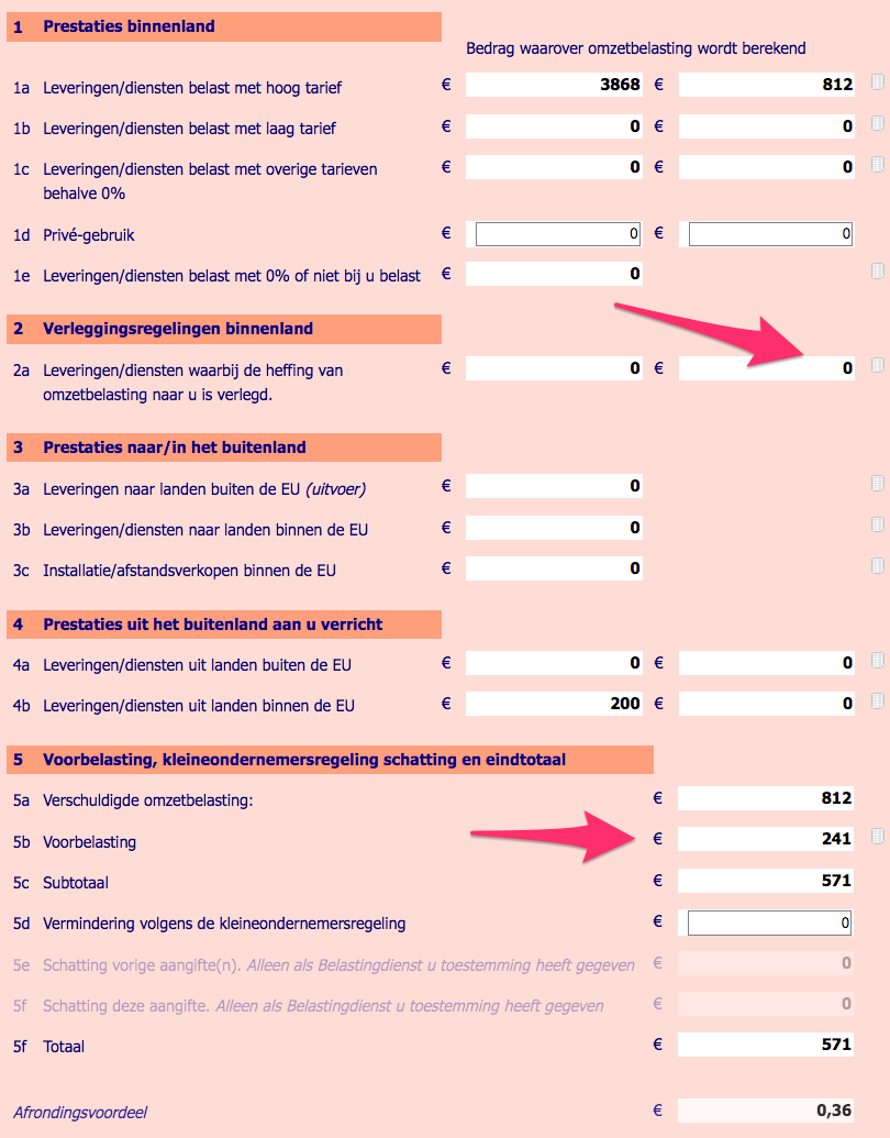 Hoe boek je btw-verlegd in het binnenland